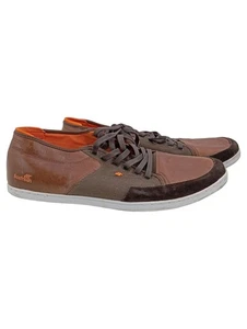 Boxfresh Herren Sneaker Low Leder Braun Schnürung Freizeit Gr. 46 - Bild 1 von 5