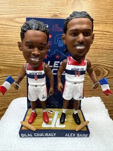 Washington Wizards Bilal Coulibaly Alex Sarr Duo Bobblehead SGA 2/10/25 - Foto 1 di 15