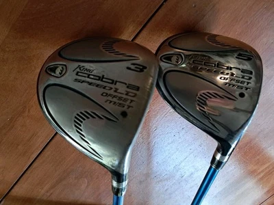 Set Cobra Speed LD Offset M/ST Fairway 3 &5 Graphite Regular 50g Low 4.5 Regflex - Image 1 of 4