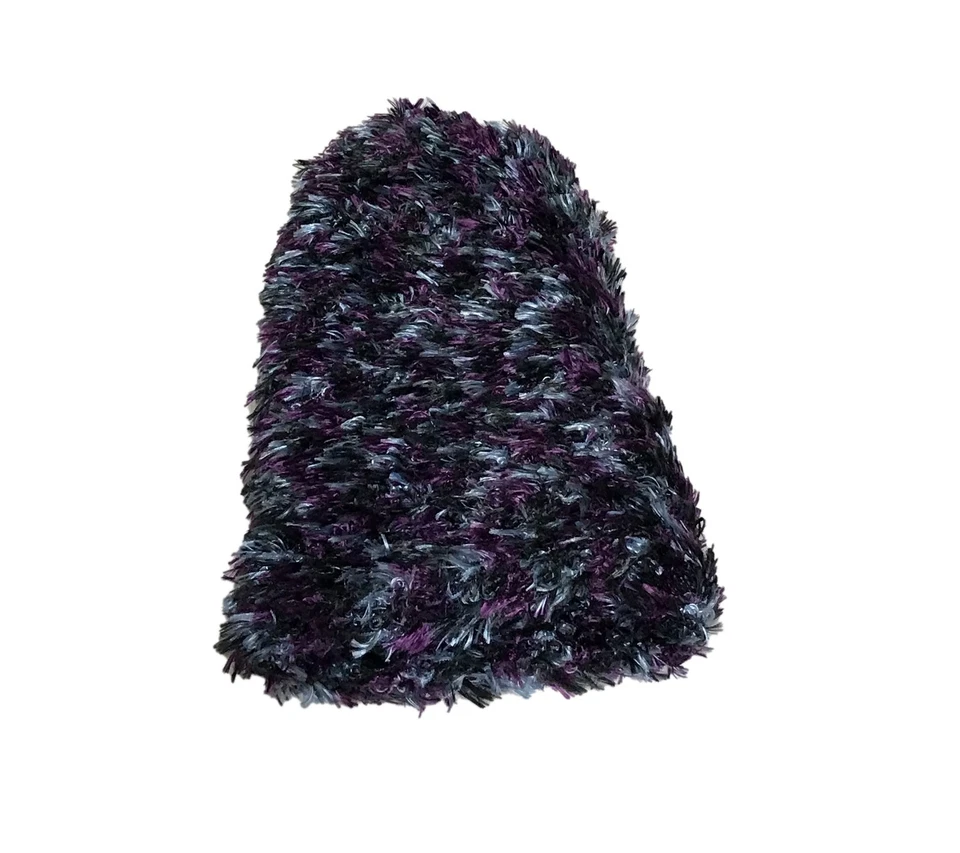 Bufanda mágica - Sombrero súper suave - Multicolor púrpura, negro y azul Foto 1 de 1