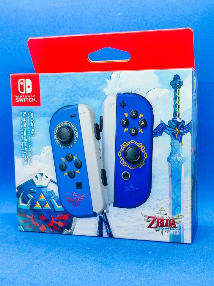Nintendo Joy-Con The Legend of Zelda: Skyward Sword HD Manette - Bleu (10007261)