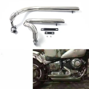 Exhaust Muffler Pipe System For Yamaha V star 650 XVS650 Dragstar 650 XVS400 - Picture 1 of 10