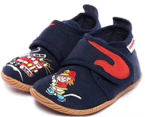Giesswein Serfaus Boys Fire brigade Slim Fit, Blue, High Slippers. Size 4.5 UK - Picture 1 of 8