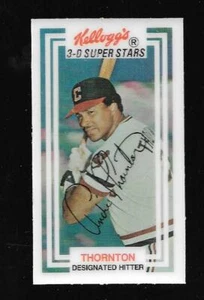 ANDRE THORNTON 1983 KELLOGGS 3-D SUPERSTARS CARD # 26 - Picture 1 of 1