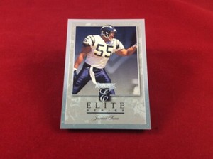 Junior Seau - 1996 Donruss Elite #5 - San Diego Chargers - #5,391 of 10,000