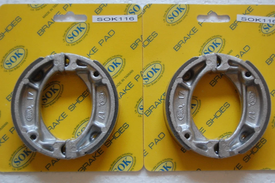FRONT&REAR BRAKE SHOES fit HONDA XR 70 80 100, 1985-2005 XR70 XR80 XR100 - Image 1 of 1