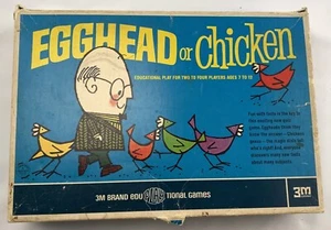 1967 Egghead or Chicken Game by 3M Complete in Very Good Condition FREE SHIPPING - Picture 1 of 8