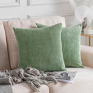 throw pillows sage green