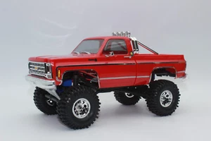 Traxxas TRX 97064 Red RC Crawler TRX-4M Chevy K10 4x4 1:18 Rtr New Boxed - Picture 1 of 19