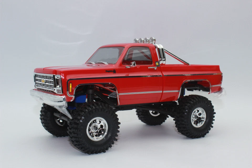 Traxxas TRX 97064 Red RC Crawler TRX-4M Chevy K10 4x4 1:18 RTR NEW OVP - Image 1 of 4