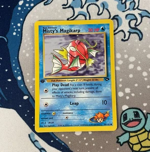 Misty's Magikarp 88/132 1st Edition Gym Challenge Pokemon TCG WOTC Vintage NM/LP - Picture 1 of 3