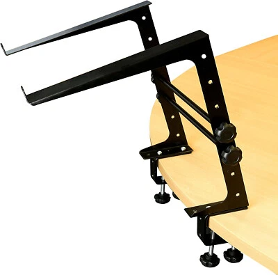 Portable DJ Laptop Stand With Adjustable Height Anti-Slip Design Works w/ Laptop - Image 1 of 4