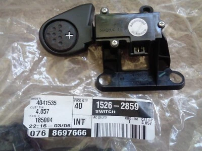 GM 15262859 2006 07 2008 PONTIAC GRAND PRIX SWITCH AUTO MAN PADDLE SHIFT NEW OEM - Imagem 1 de 4