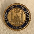 Grand Lodge of Florida 1996 Pin Mason Masonic Vintage Lapel Pin Masonic