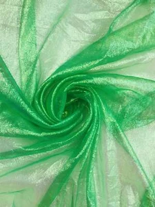 Lime Crush Iridescent Shimmer Fantasy Organz Draping Craft Party Wedding - Picture 1 of 1