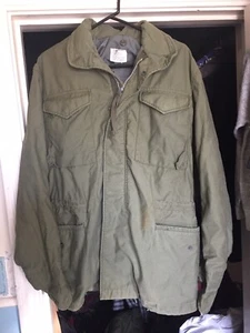 Vtg  M-65 60s 1968 US Military Cold Weather Field Jacket Coat Vietnam Sm Long - Picture 1 of 8
