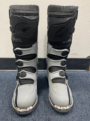 Мужские ботинки O'Neal Adult Element для мотокросса бездорожья MX серые размер 7 США 0332-407 - Изображение 1 из 4