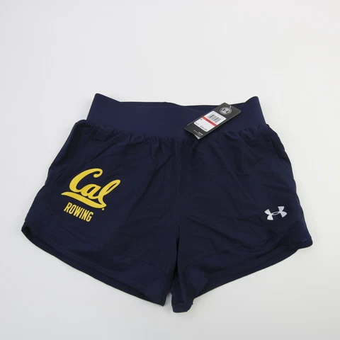 California Golden Bears Under Armour HeatGear Athletic Shorts Women's Navy New Cover