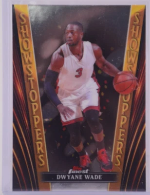 2023-24 Topps Finest Basketball Dwayne Wade #SS-11 Showstoppers Miami Heat - Image 1 of 2