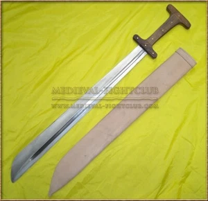 Practical Basilard Combat Sword Baselard 13th century re-enactor full tang - Picture 1 of 5