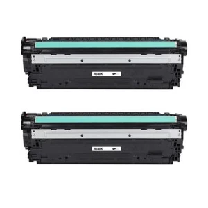 2 cartucce toner nero per HP LaserJet Enterprise 700 colori MFP M775dn, M775f  - Foto 1 di 1