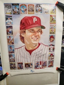 1984 Pennsylvania Bank Tug McGraw 40th Birthday Bash PHILLIES Poster 22x28 - Picture 1 of 1