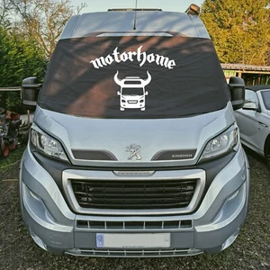 Cubierta de pantalla de autocaravana Envoltura de cortina fiat Ducato Boxer Relé besscarr cabezal de motor - Imagen 1 de 2