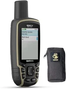 GPS portátil satelital Garmin GPSMAP 65 con bolsa protectora - Imagen 1 de 6