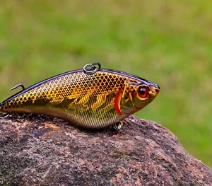 2 Salmon Lures Bream Flathead Bass Perch Trout Whiting Redfin Cod Yellowbelly - Picture 1 of 12