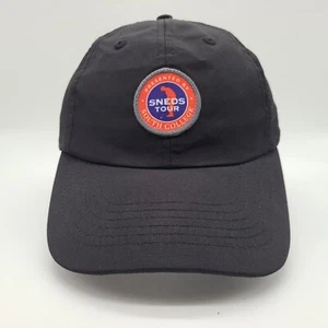 Gorra de golf Sneds Tour South College negra imperial con correa ajustable trasera - Imagen 1 de 9