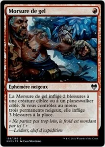MTG Magic KHM FOIL - Frost Bite/Morsure de gel, French/VF - Bild 1 von 1
