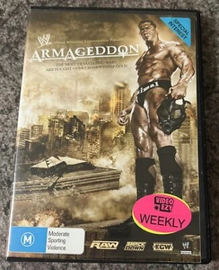 WWE Armageddon 2007 DVD Ex Rental Wrestling DVD Region Free Good Condtion - Picture 1 of 2