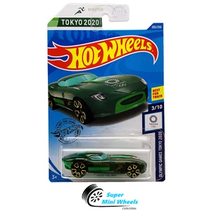 Hot Wheels Fast Felion (verde) Juegos Olímpicos Tokio 2020 3/10 2020 estuche L #203 - Imagen 1 de 2