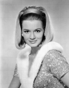 ANGIE DICKINSON - schönes 10" x 8" Studio Werbefoto aus den 1960er Jahren - Bild 1 von 1
