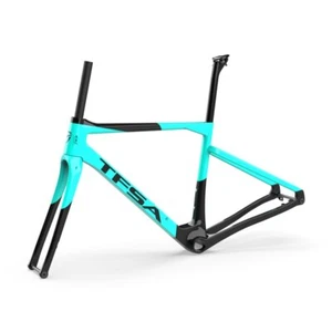Carbon Gravel Bike Frame 700C Gravel Frameset Disc Thru Axle 142mm Road Bicycle - Picture 1 of 38