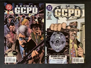 Batman GCPD Gotham City Police Department #1 and #2 DC Comics 1996 - Picture 1 of 6
