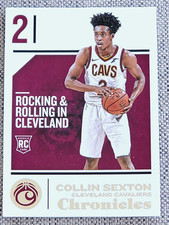 COLLIN SEXTON 2018-19 PANINI CHRONICLES ROOKIE RC BASKETBALL CARD #17 CAVALIERS