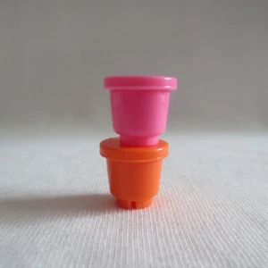 NUEVO Barbie You Can Be Anything Coffee Shop Muñeca Juego Contenedores Rosa y Naranja - Imagen 1 de 1