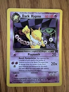 Pokémon Card DARK HYPNO 9/82 Holo Team Rocket WOTC Rare NM
