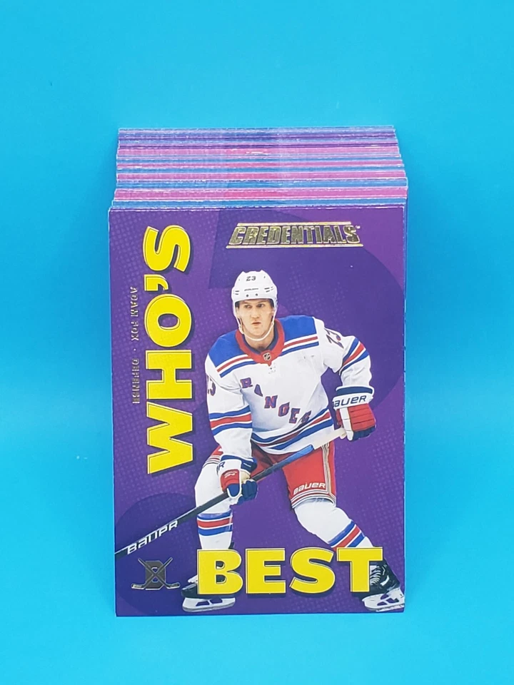 2023-24 Upper Deck Credentials - Who's Best - You Pick - UPDATED 8-31-25 - Image 1 of 1