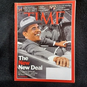 Time Magazine 24. November 2008 Barack Obama - The New Deal - Bild 1 von 3