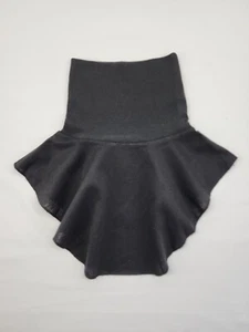Thin Fake Dickey Turtleneck Mock Neck Half Top Faux Blouse Black - Picture 1 of 4