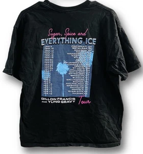 RARO Dillon Francis/Yung Gravy Everything Ice Tour/Concerto/Merch Taglia L Hip Hop - Foto 1 di 3