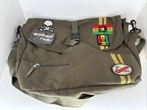 Borsa vintage anni 90 Union Bag hippie messenger 15" - Foto 1 di 3