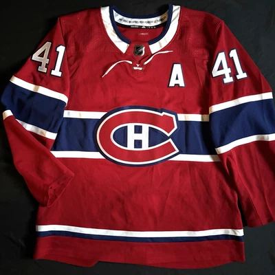 Montreal Canadiens Paul Bryan #41 - Camiseta Auténtica NHL Talla 54, Adidas, Cosida Foto 1 de 4