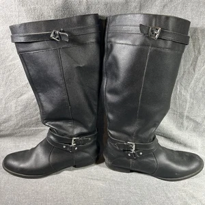 Comfortview Damen 10-1/2 M The Janis Tall Weite Kalbsleder Stiefel 03754 - Bild 1 von 13