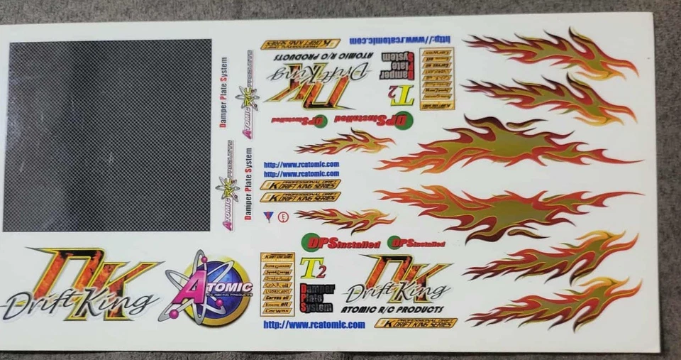 Losi Micro Atomic Decal Stickers Gold - Image 1 of 1