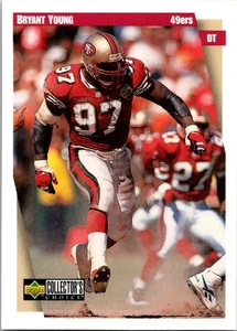 Bryant Young 1997 Collector's Choice #93 San Francisco 49ers - Bild 1 von 2