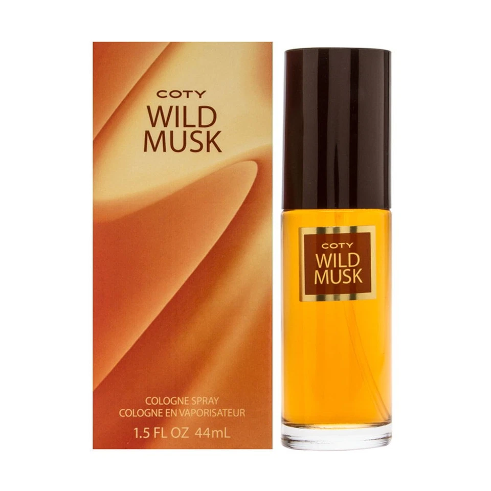 *NUEVO* Coty Wild Musk Colonia para Mujer 1.5 OZ Colonia Spray Nuevo en Caja Foto 1 de 1