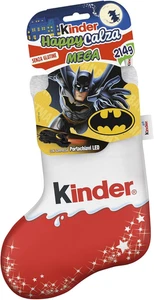 Calza Della Befana Batman, 16 Snack Dolci Al Cioccolato Assortiti, Il Portachiav - Foto 1 di 12